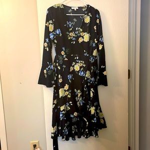 Lucy Paris Floral High-Low Dress